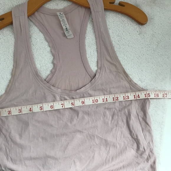 Lululemon Love Tank Top Pink Scooped Neck Racerback Womens 4 - Picture 6 of 6